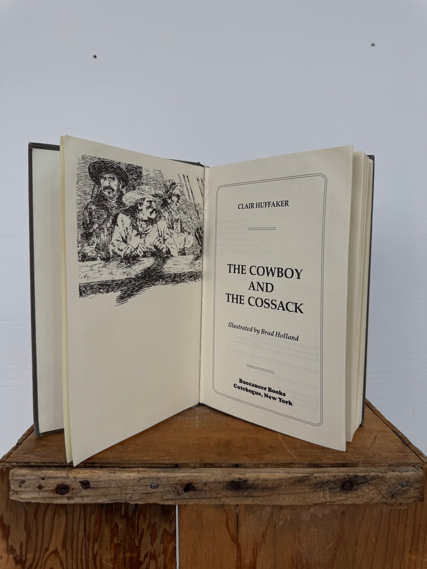 Vintage Cowboy and The Cossack Book