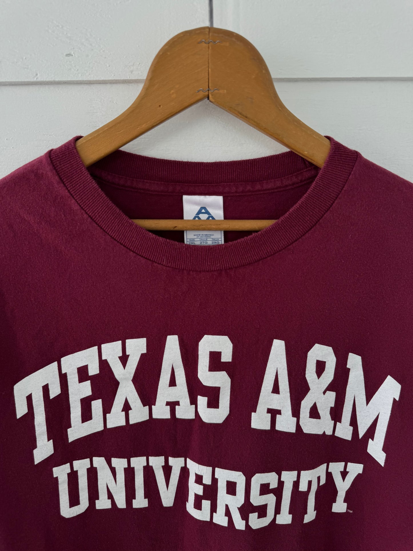 Vintage Y2K Texas A&M University Long Sleeve Tee