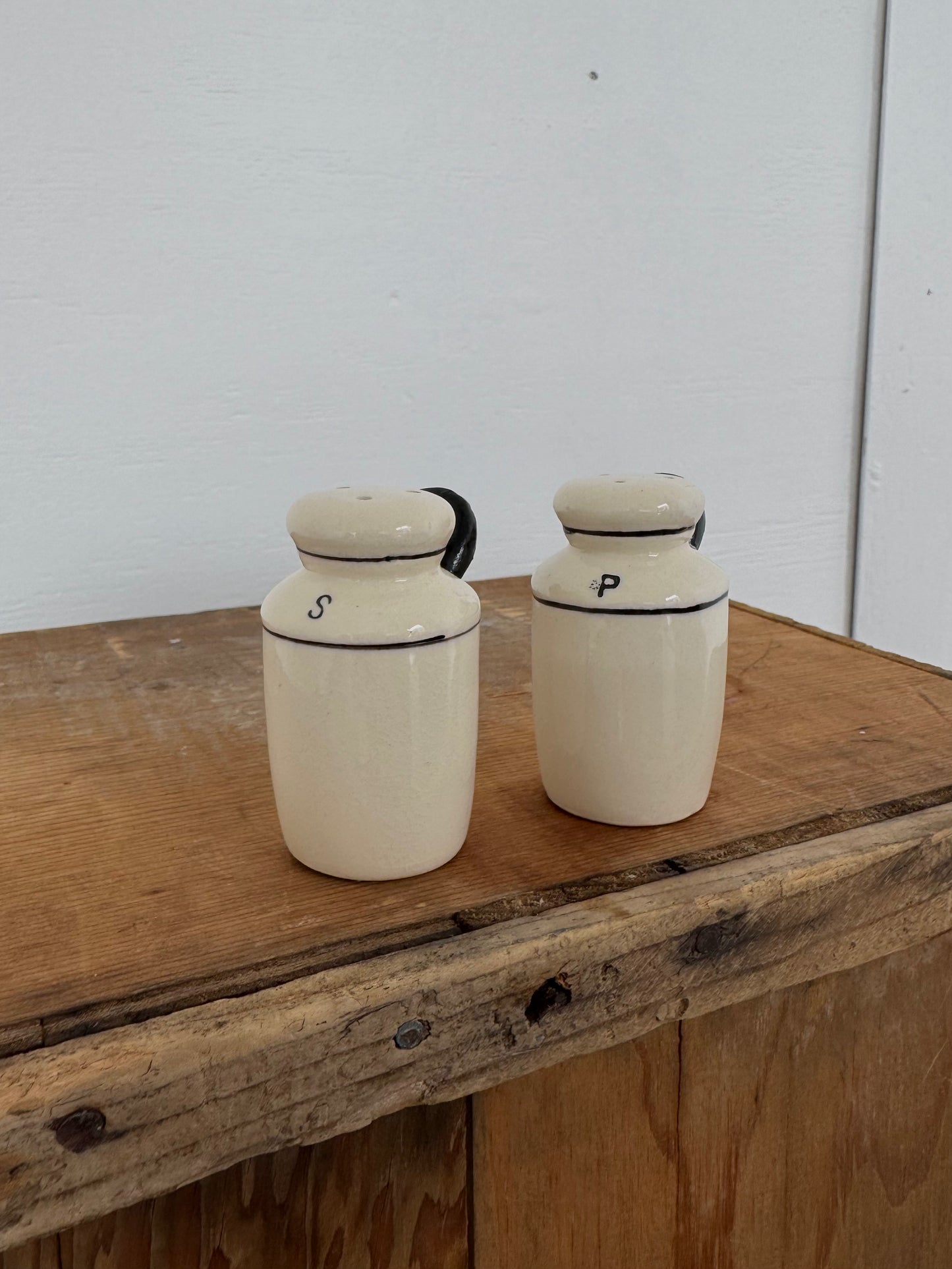 Vintage Milk Jug Salt & Pepper Shakers