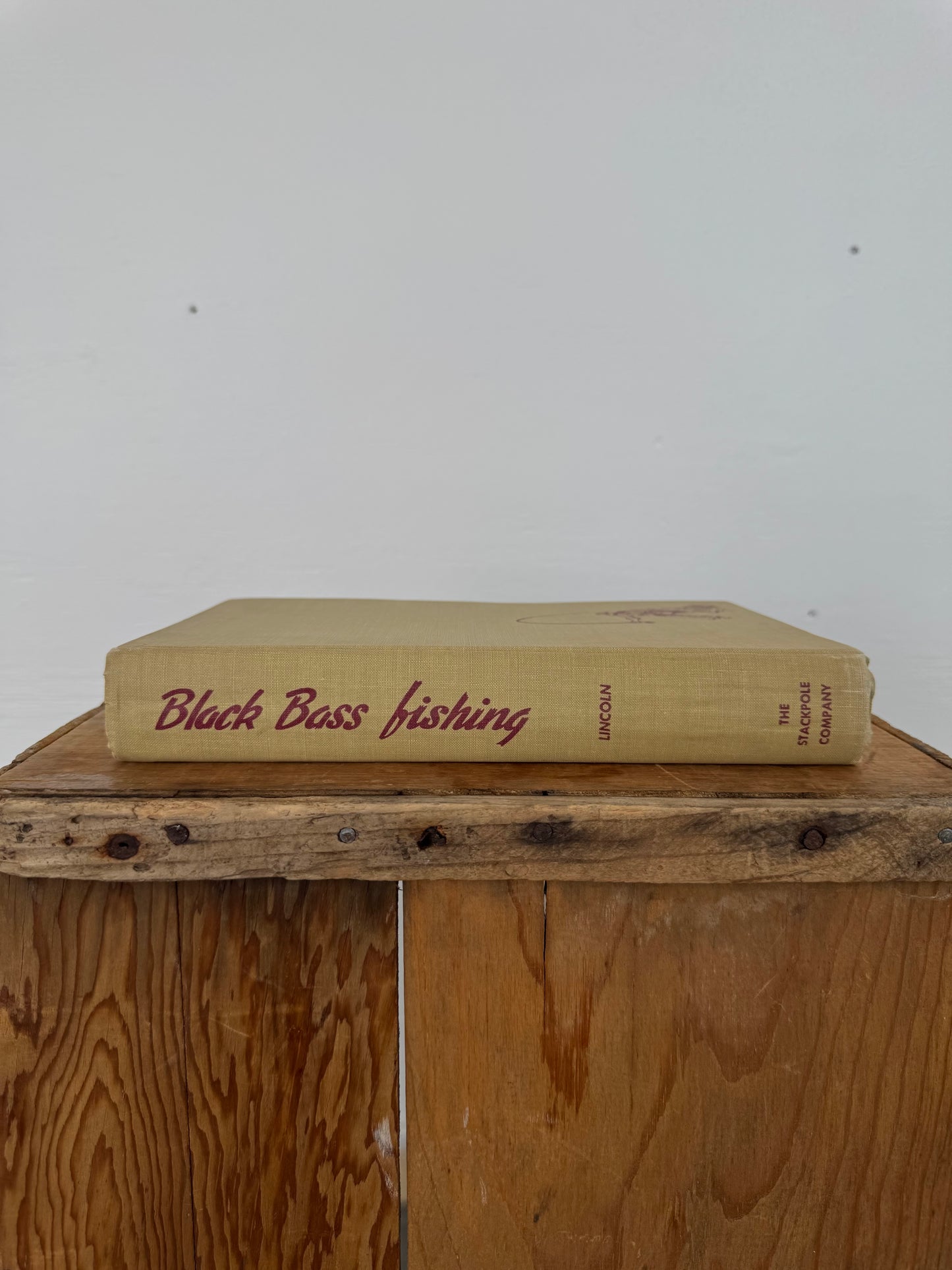 Vintage Black Bass Fishing Book