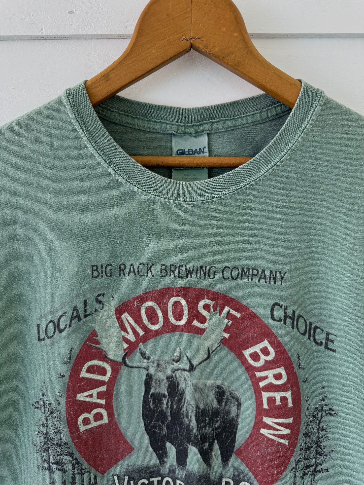 Vintage Victoria, B.C. Bad Moose Brew T-Shirt